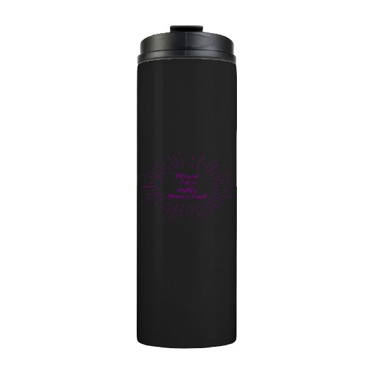 Blessed and Highly Favored Purple Thermal Tumblers