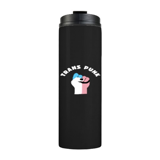 Trans Punk Transgender Pride Thermal Tumblers