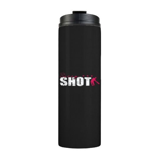 Sweep Shot Cricket Thermal Tumblers