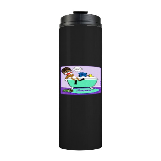 Jumau the Sock Monkey Thermal Tumblers