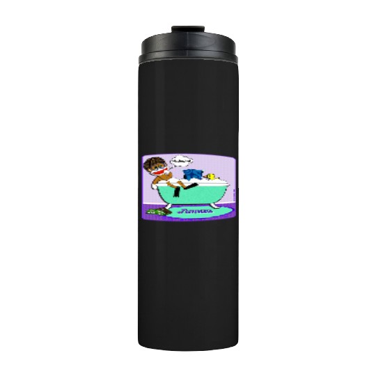 Jumau the Sock Monkey Thermal Tumblers
