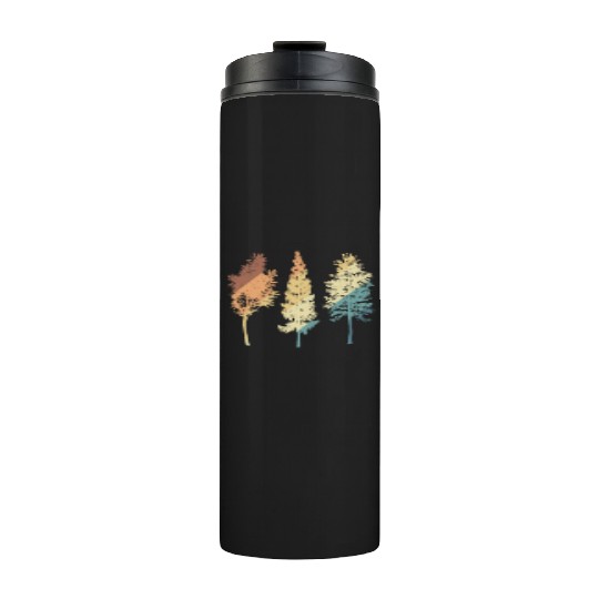 Tree Friends in Nature Leaves Environment Thermal Tumblers