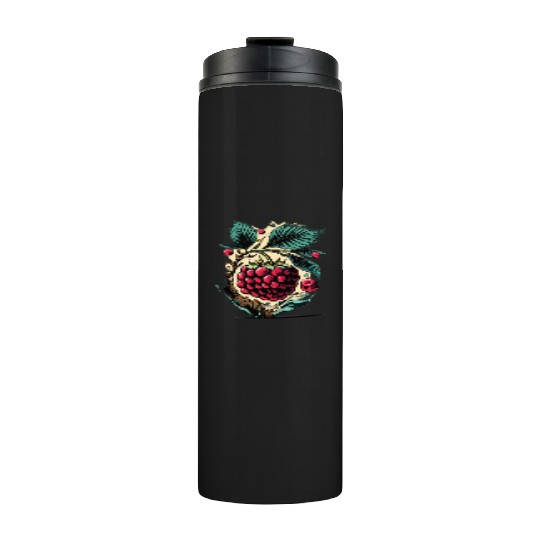 Raspberry Thermal Tumblers