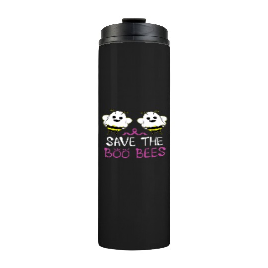Save The Boo Bees Breast Cancer Awareness Thermal Tumblers