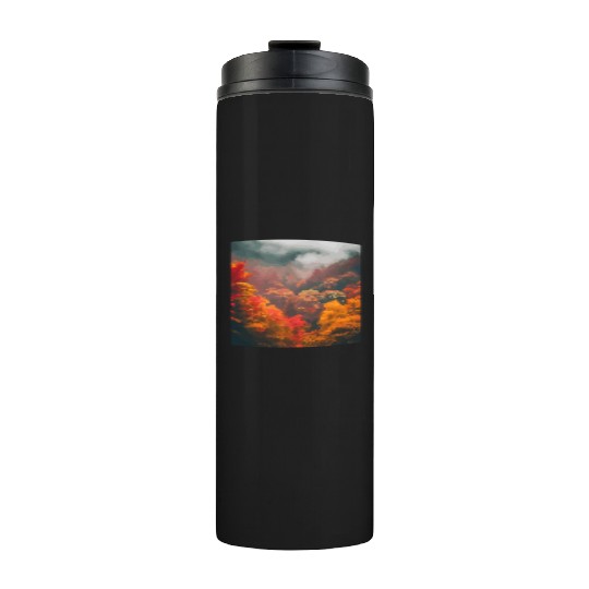 Autumn in The Misty Mountains Thermal Tumblers