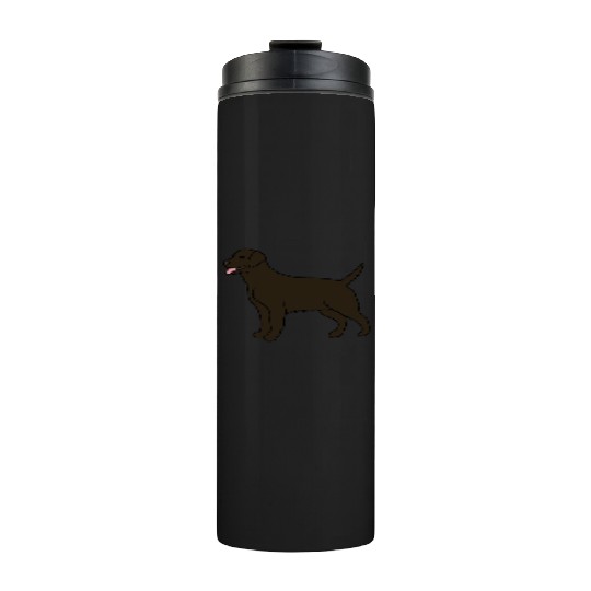 Chocolate Labrador Gift For Dog Lover Thermal Tumblers