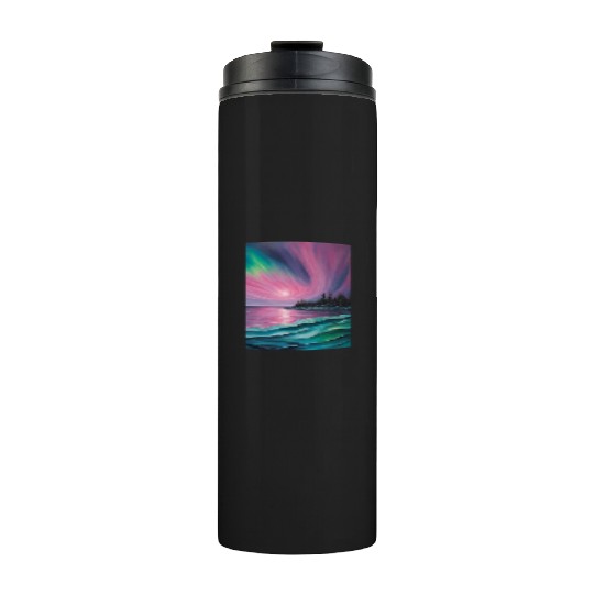 Northern lights Thermal Tumblers