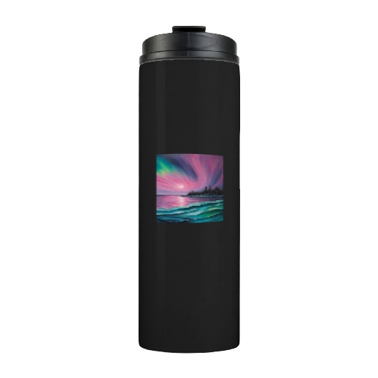 Northern lights Thermal Tumblers