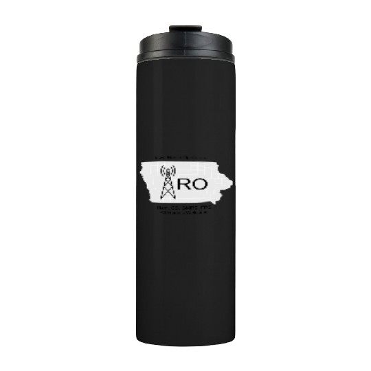 IRO Logo Grayscale Thermal Tumblers