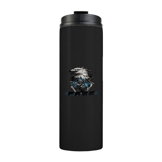 Free as the Sky: Majestic Eagle Thermal Tumblers
