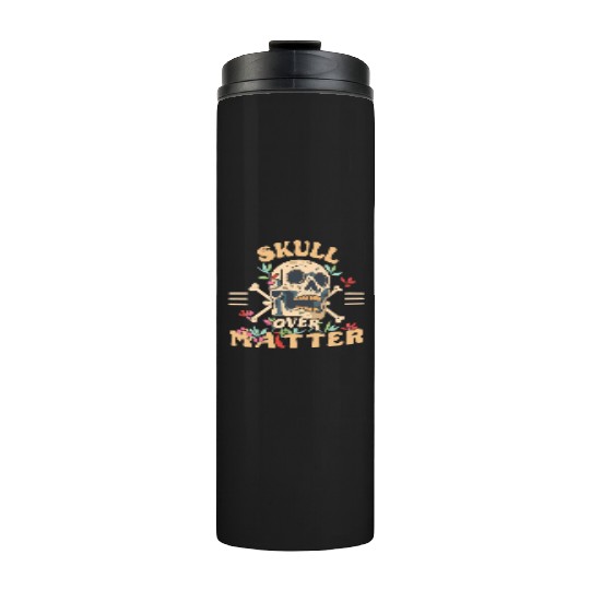 Totenkopf Skull Skulls Totenschädel Spruch Thermal Tumblers