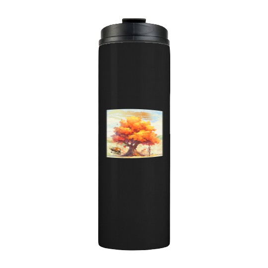 "Autumn Feels - Nature's Embrace" Thermal Tumblers