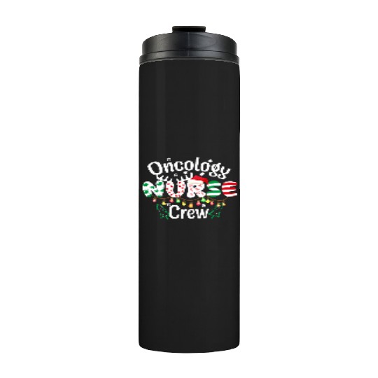 One merry Oncology Nurse Christmas Thermal Tumblers