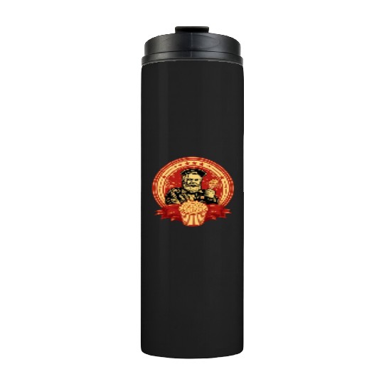 Popcorn Communist Propaganda #1 Thermal Tumblers