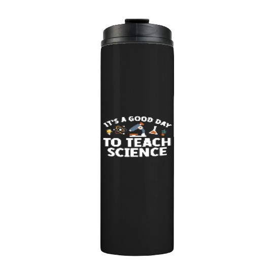 Funny Science Teacher Men Women Nerd Physics Teach Thermal Tumblers