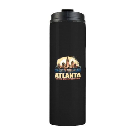 Atlanta City Georgia USA America United States Thermal Tumblers