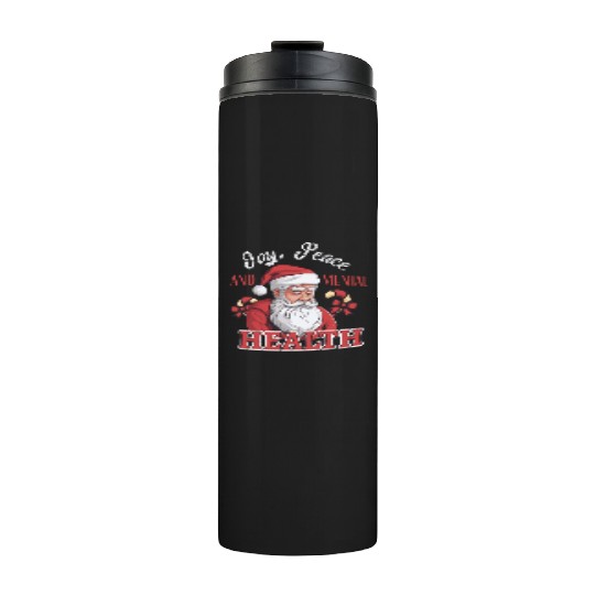 Mental Health Christmas Anti Christmas Holiday Thermal Tumblers