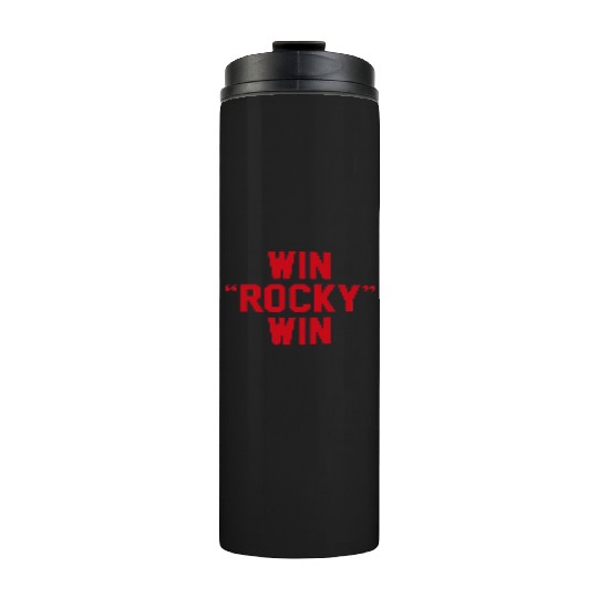 Win Rocky Win Thermal Tumblers