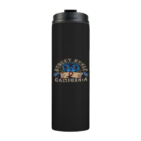 Skateboarding Street Style California Thermal Tumblers