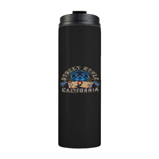 Skateboarding Street Style California Thermal Tumblers
