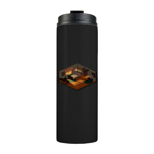 Heartstopper isometric bedroom Thermal Tumblers