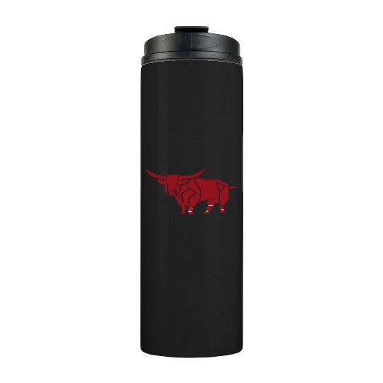 Courageous Bull Heart Thermal Tumblers