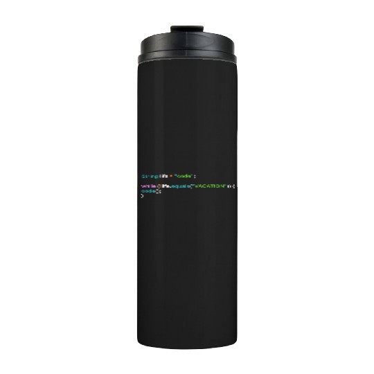 Funny Programmer Nerd Computer Science Programming Thermal Tumblers