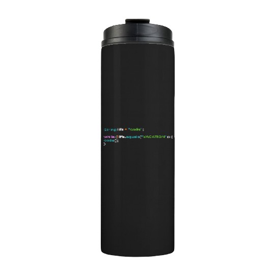 Funny Programmer Nerd Computer Science Programming Thermal Tumblers