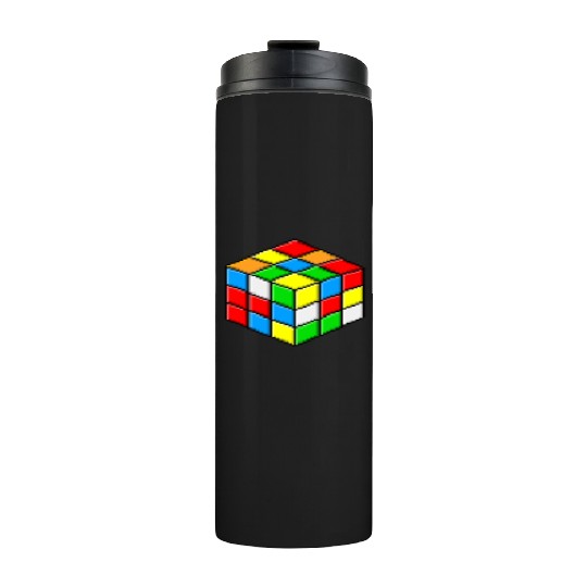 rubiks cube Thermal Tumblers