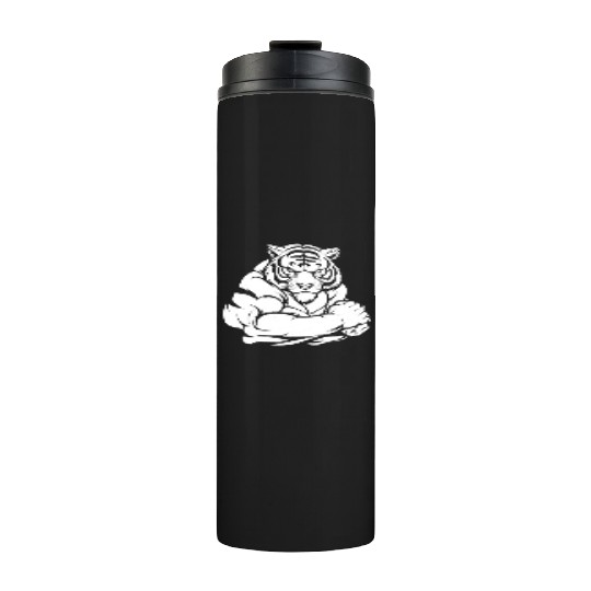 Workout Gym Tiger Thermal Tumblers