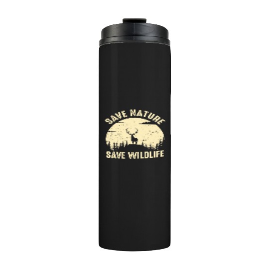Environment save nature wildlife Thermal Tumblers