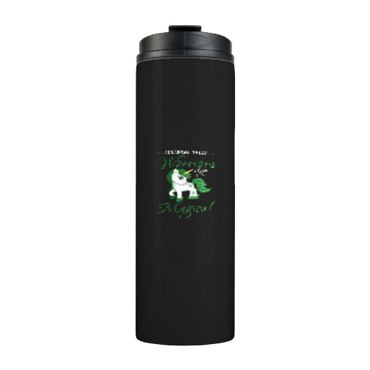 Cerebral Palsy Warriors Are Magical Cute Green Thermal Tumblers