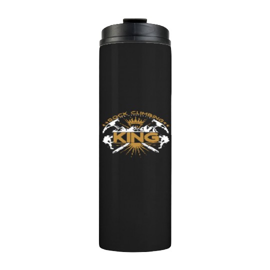 Rock Climbing King Thermal Tumblers