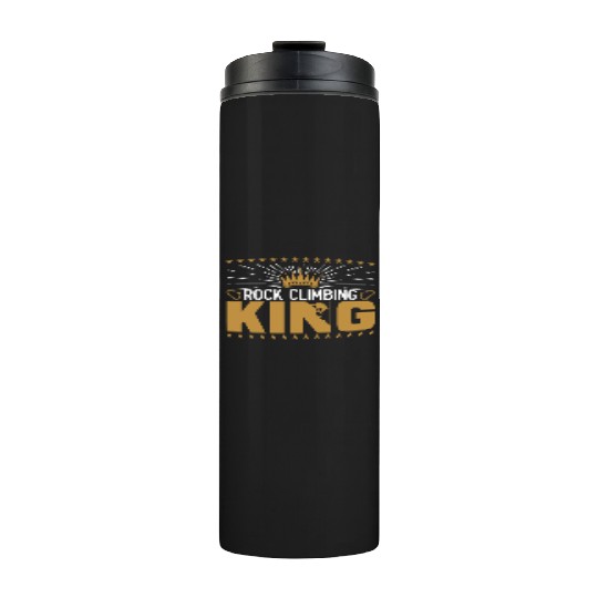 Rock Climbing King Thermal Tumblers