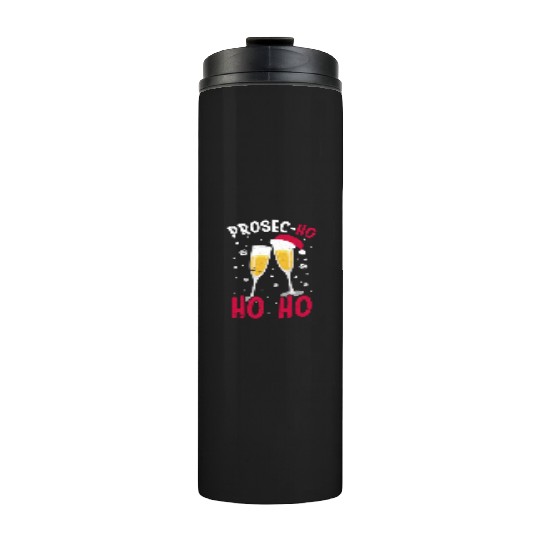 Prosec Ho Ho Ho Presecco Vacation Thermal Tumblers