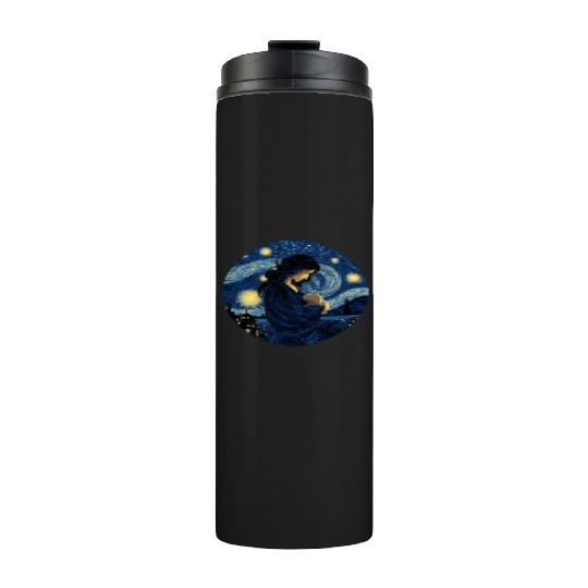 Breastfeeding Starry Night Thermal Tumblers Motherhood