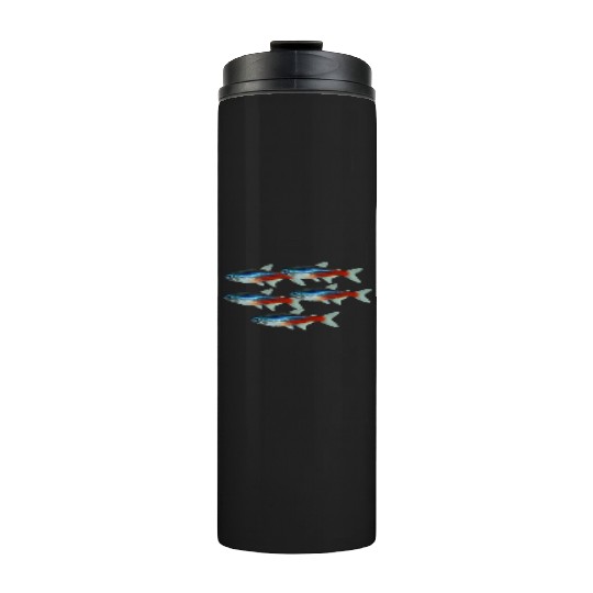 Neon Tetra Fish Bright Color Freshwater Sea Life Thermal Tumblers