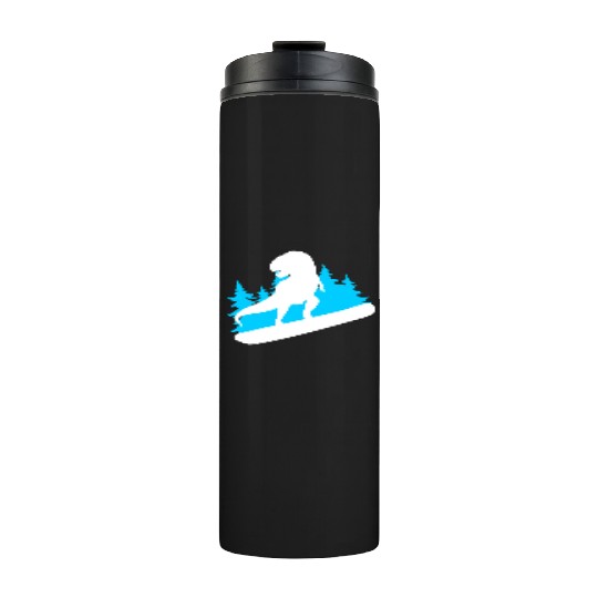 Snowboard Love Snowboarding Thermal Tumblers
