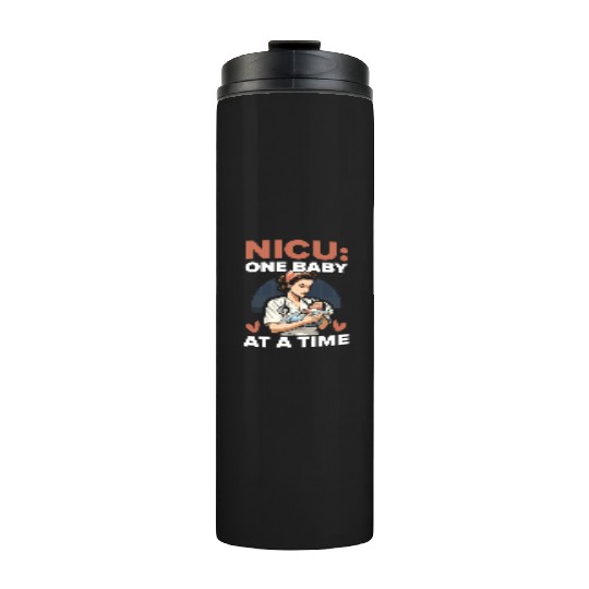 Registered Nurse Medical Medicine Neonatal Nurse Thermal Tumblers