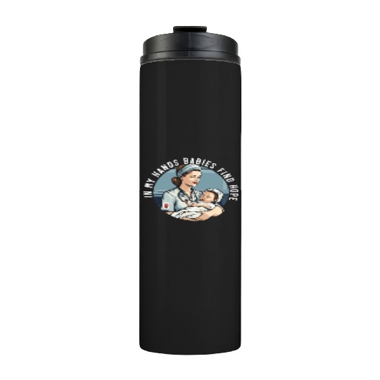 Registered Nurse Medical Medicine Neonatal Nurse Thermal Tumblers