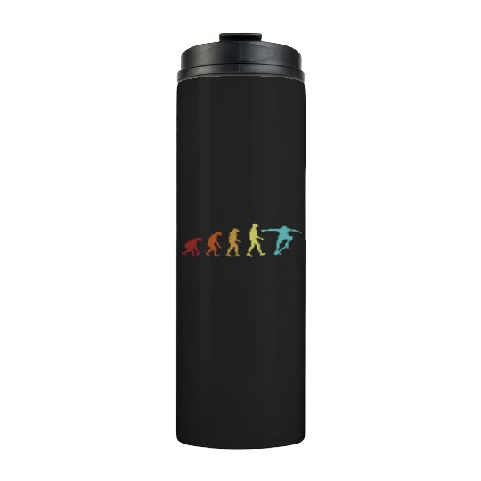 Skateboard Evolution Skaterboy Skateboardkid Thermal Tumblers