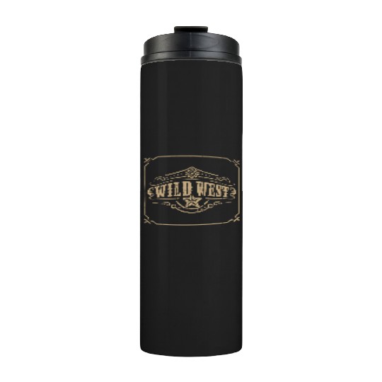 Wild West Frontier Adventure Thermal Tumblers