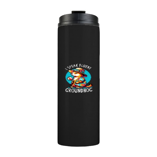 Groundhog Day 2024 Enthusiast February 2nd Thermal Tumblers