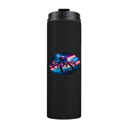 Space Octopus Thermal Tumblers