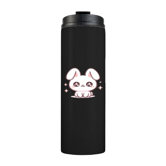Rabbit Bubble Tea Kawaii Thermal Tumblers