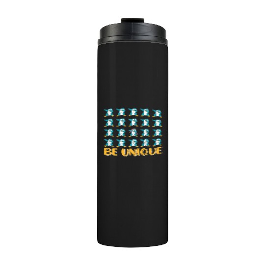 Gambler Christmas Penguins Be Unique X-Mas Thermal Tumblers