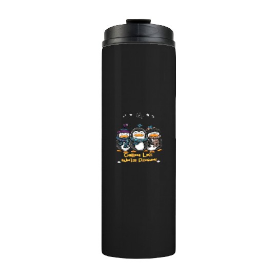 winter 2024 Penguin family Thermal Tumblers