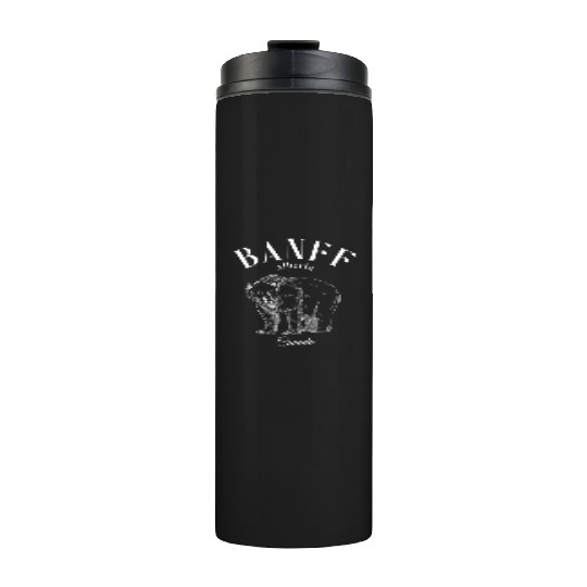Banff Alberta Alberta's Rockies Souvenir Thermal Tumblers