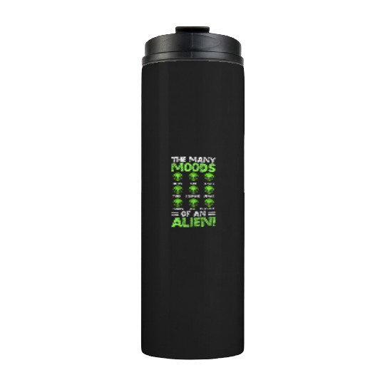 Alien Space Earthling Mars Thermal Tumblers