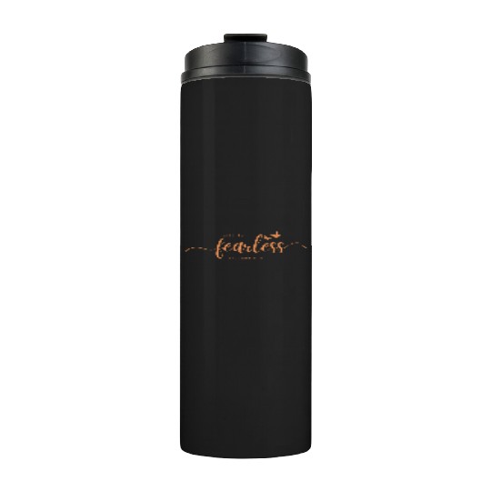 Fearless Beauty in Proverbs 31:25 - Inspirational Thermal Tumblers